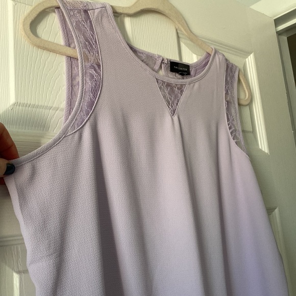 Women’s Large The Limited Periwinkle Tank - Picture 3 of 6